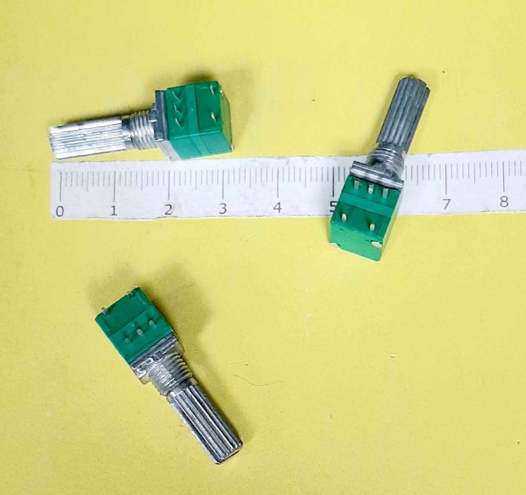 Резистор WH9011-1 W/S L=15mm B20K с выкл.